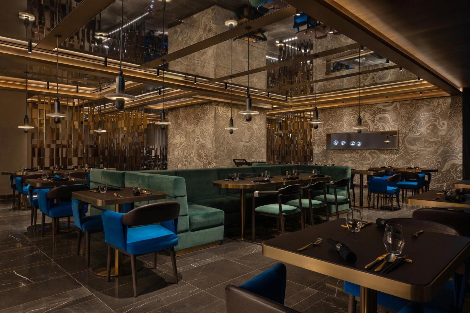 So/ Uptown Dubai Hotel ภายนอก รูปภาพ The interior of the restaurant