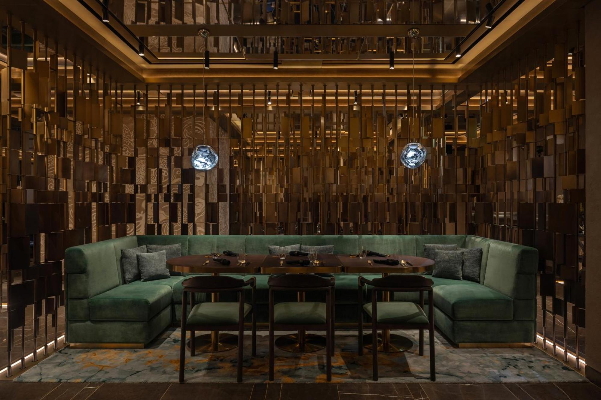 So/ Uptown Dubai Hotel ภายนอก รูปภาพ Interior of the restaurant
